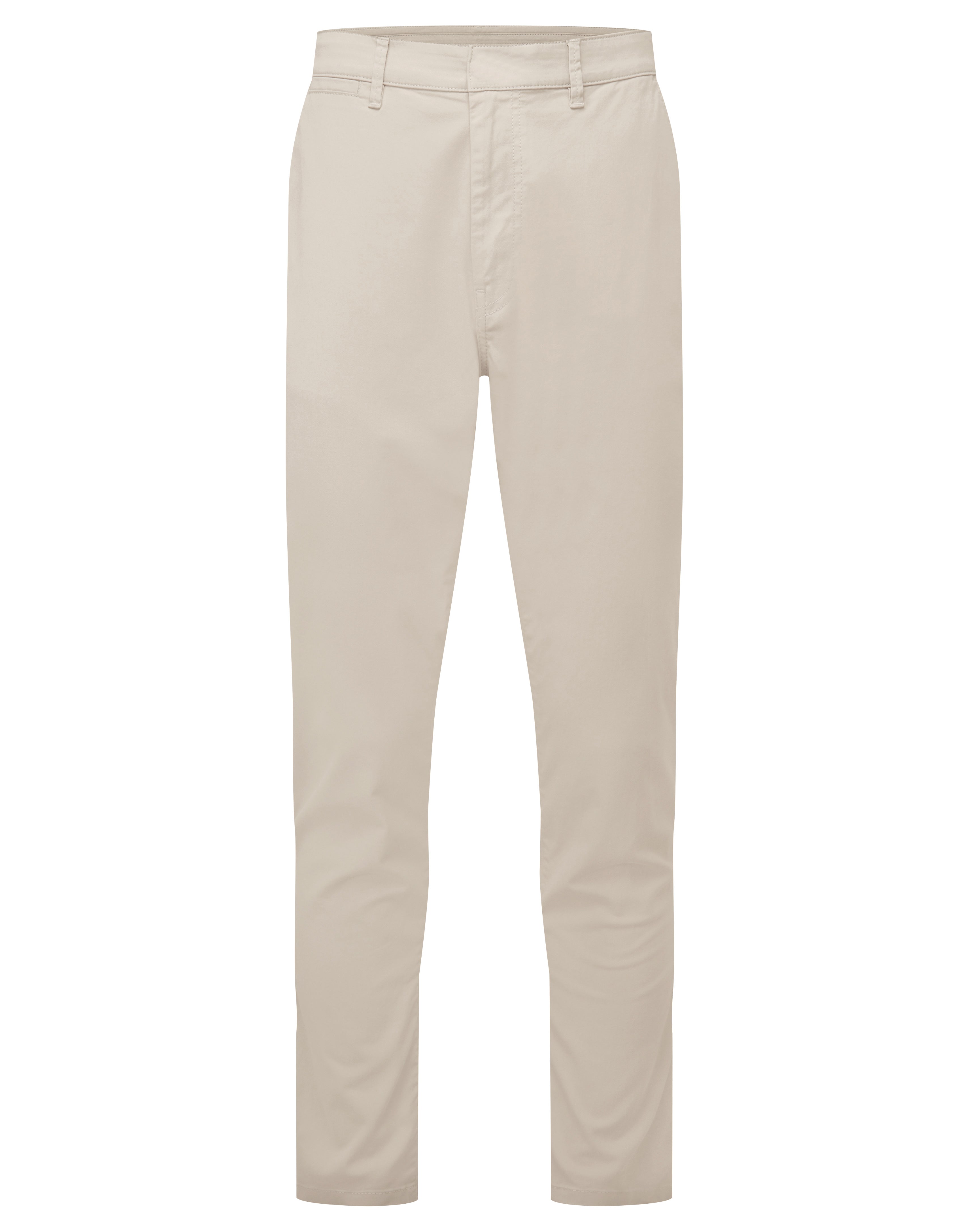 Slim Comfort Chinos In Stone