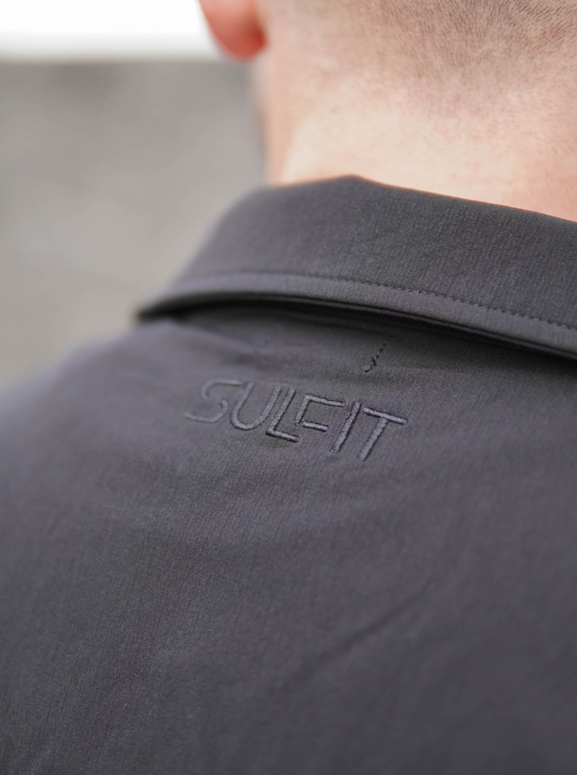 Tech Stretch Cargo Jacket In Black