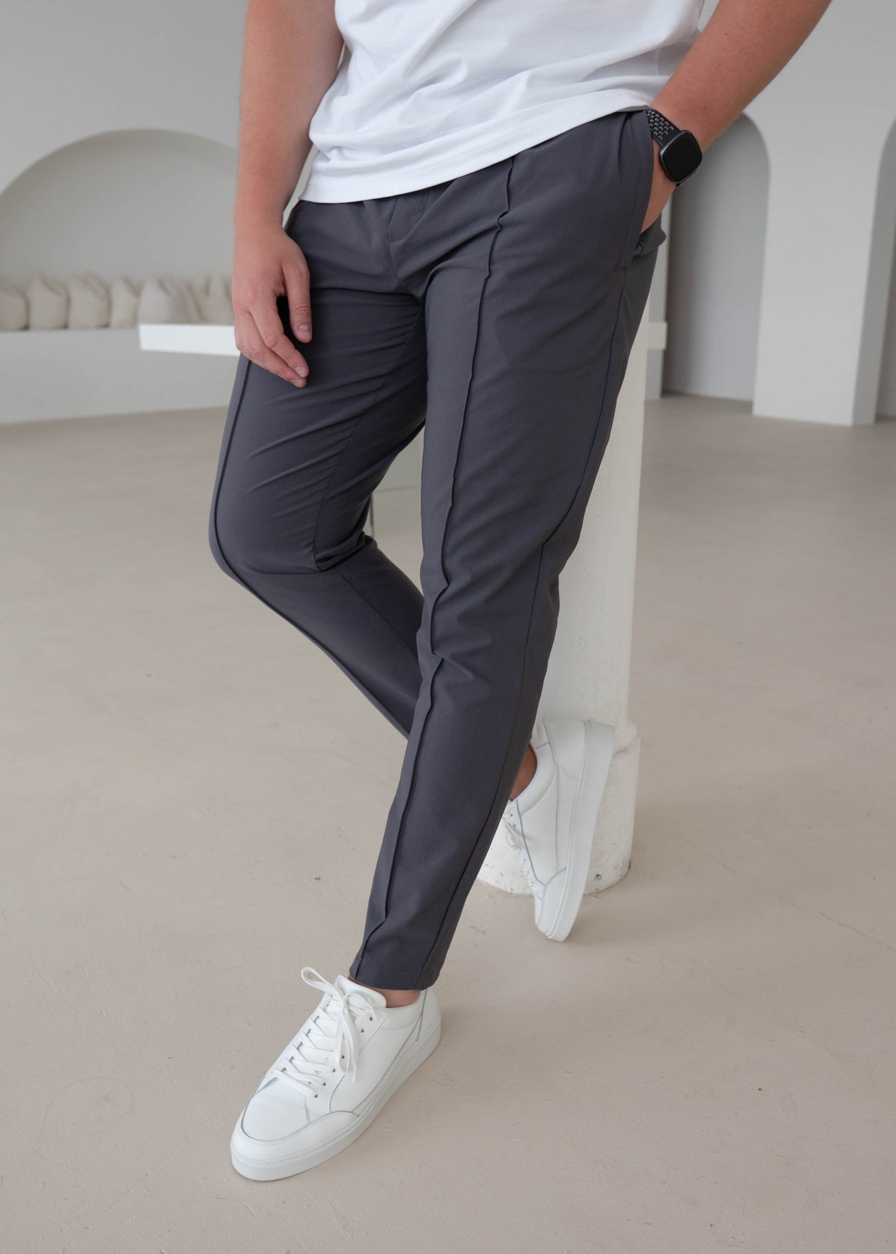 Smart Pleat Trousers Mixed Colour 3 Pack