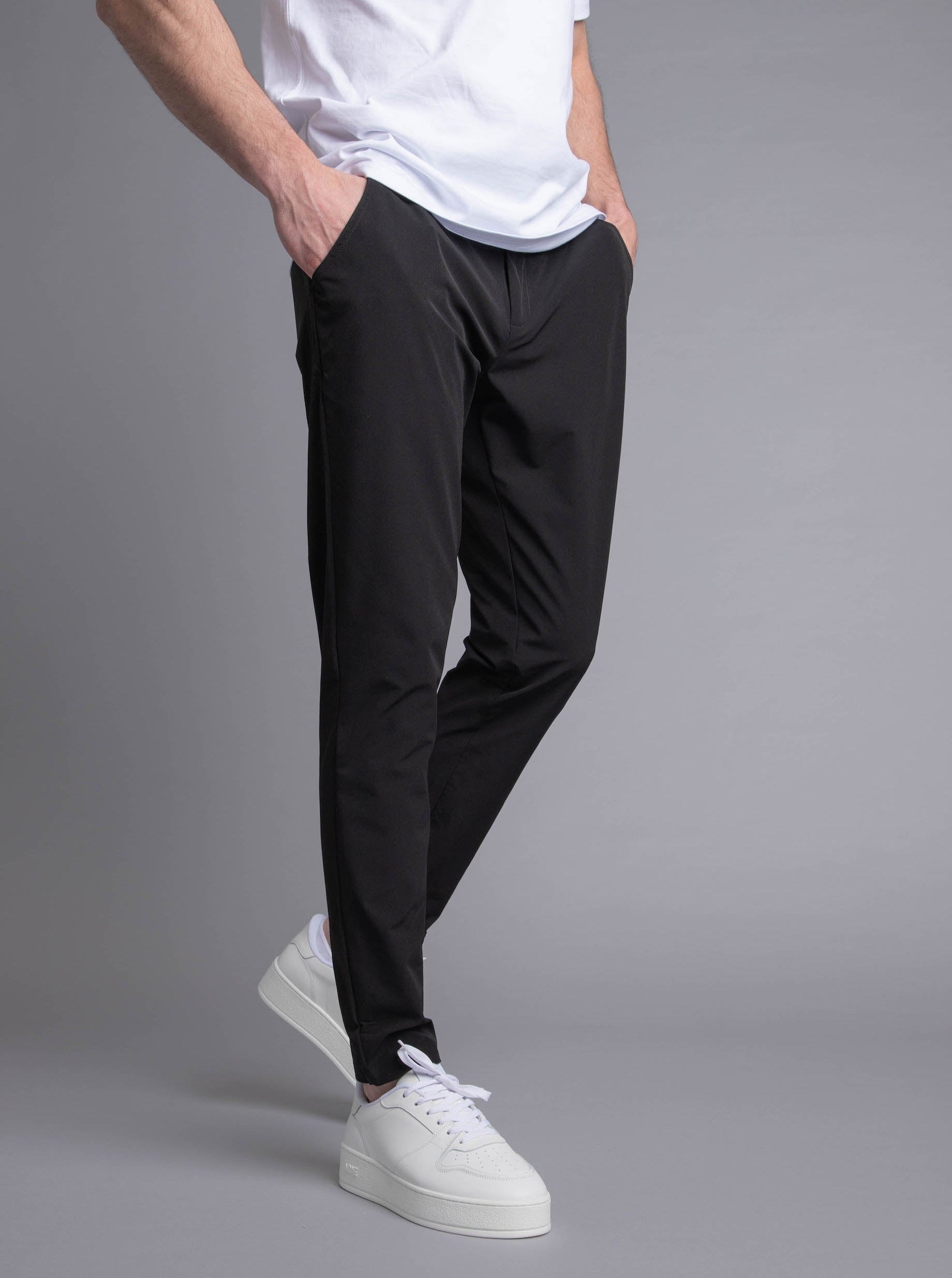 Smart Stretch Trouser In Black – Sulfit Clothing