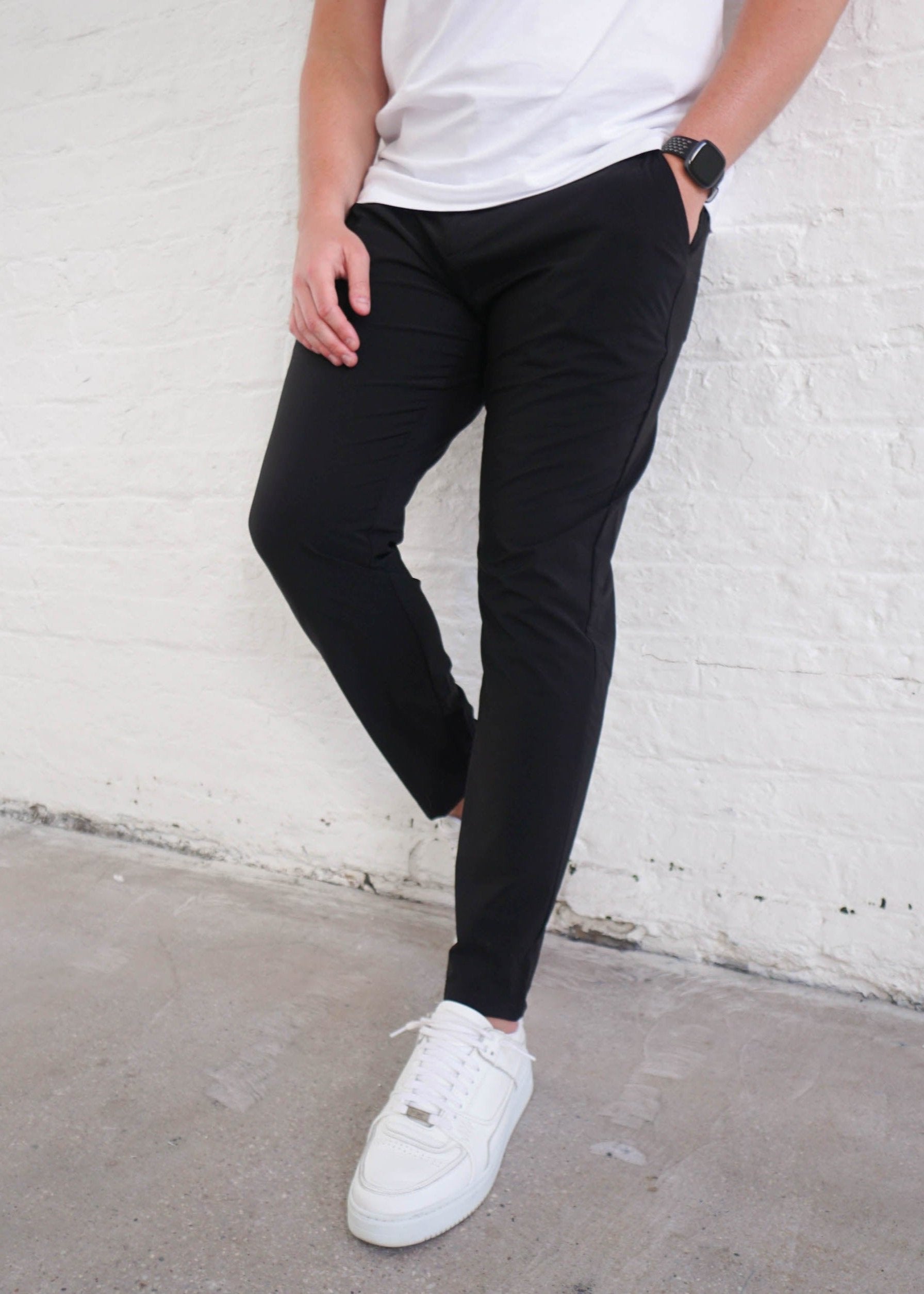 Smart Stretch Trouser In Black
