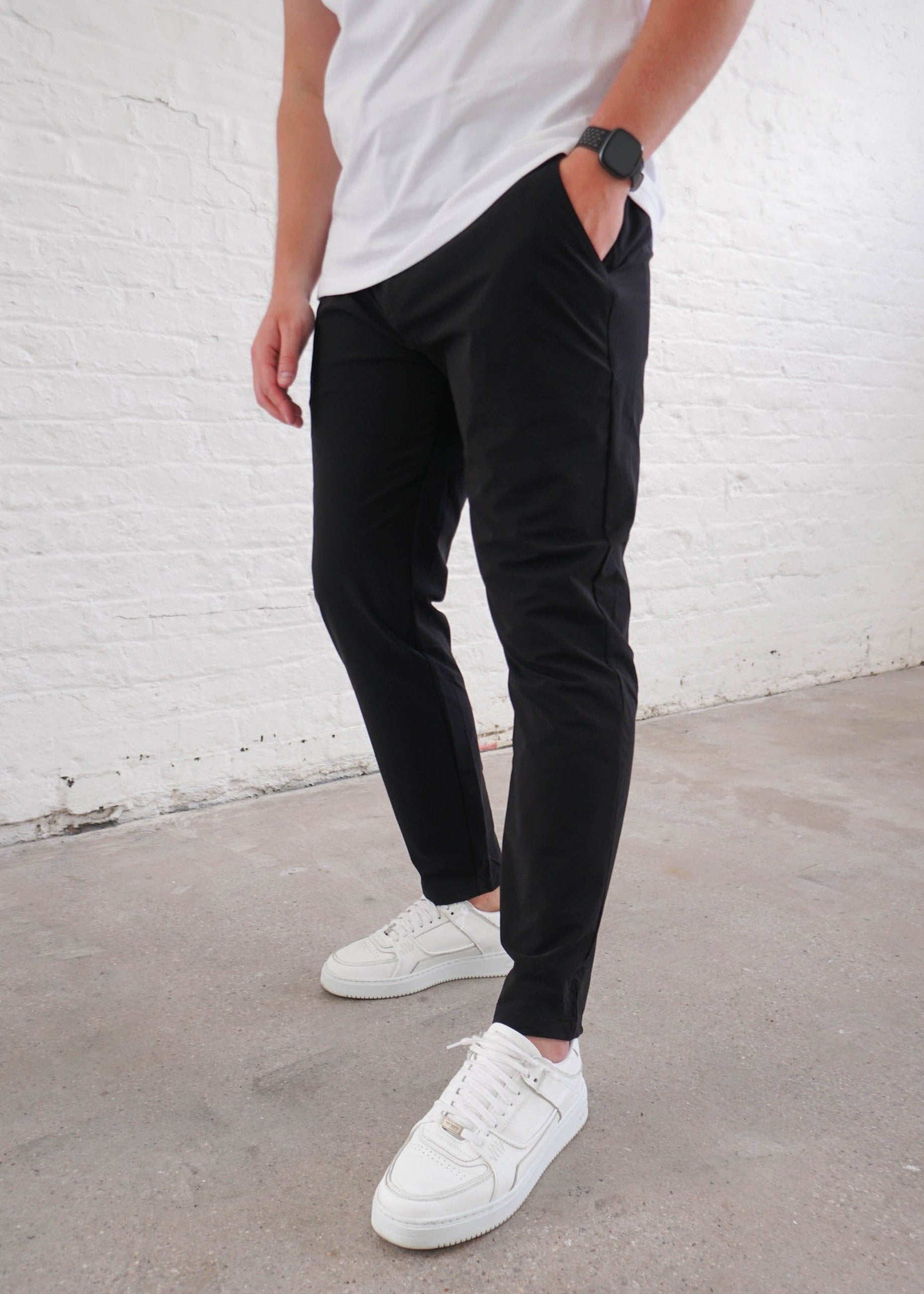 Smart Stretch Trouser In Black