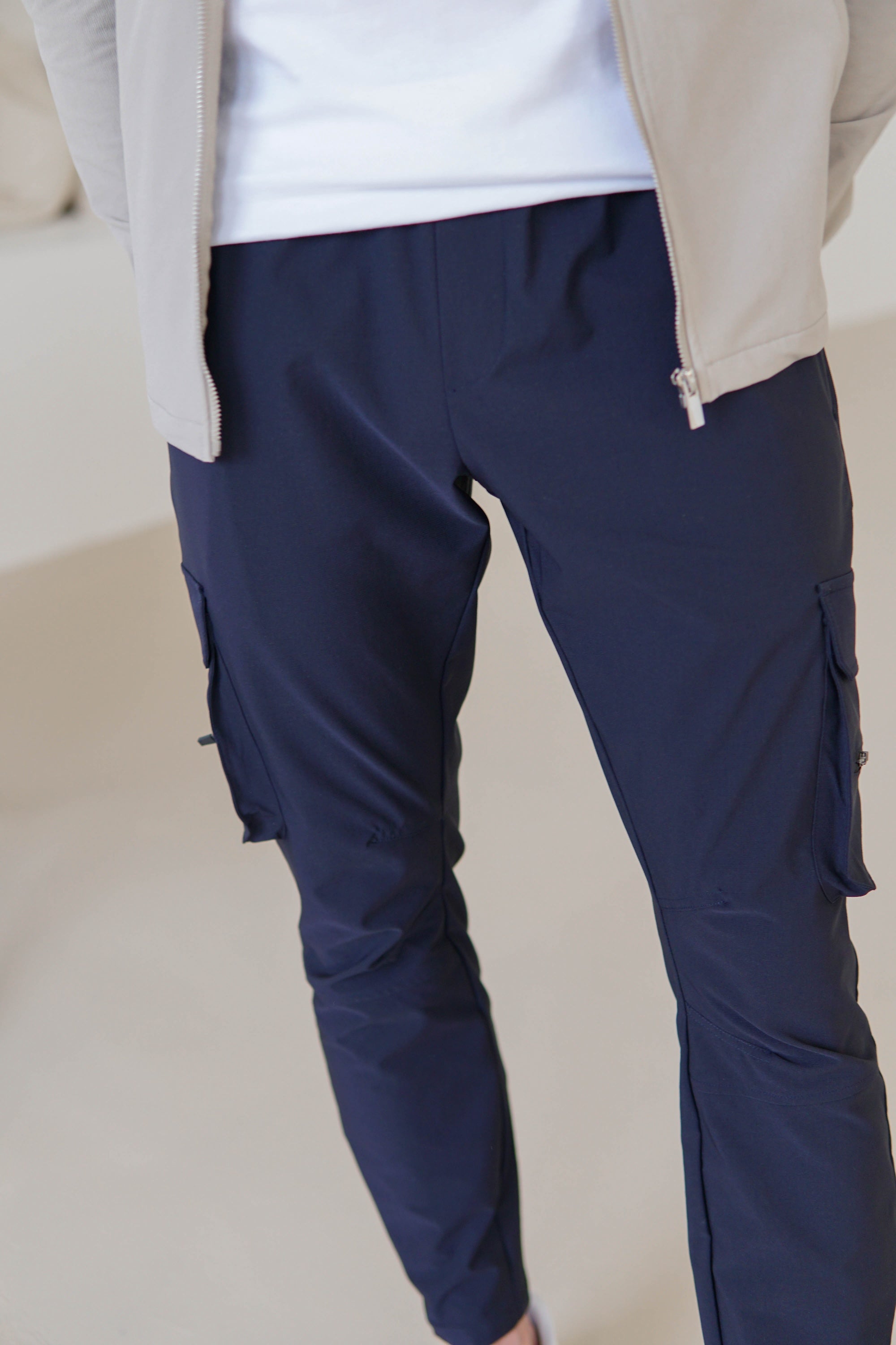 Tech Stretch Cargo Pant In Navy