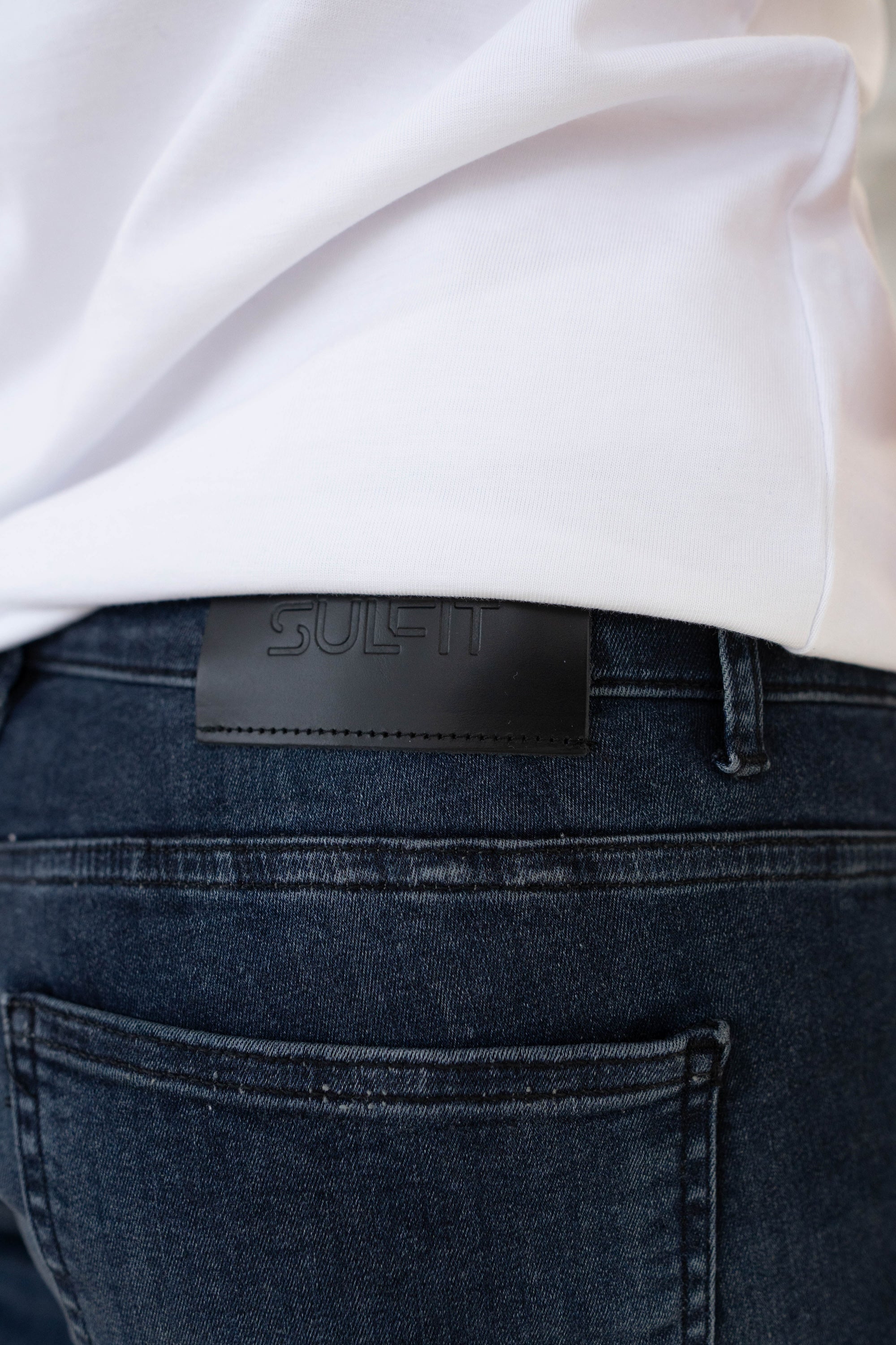 Slim Comfort Jeans In Midnight Dark Blue