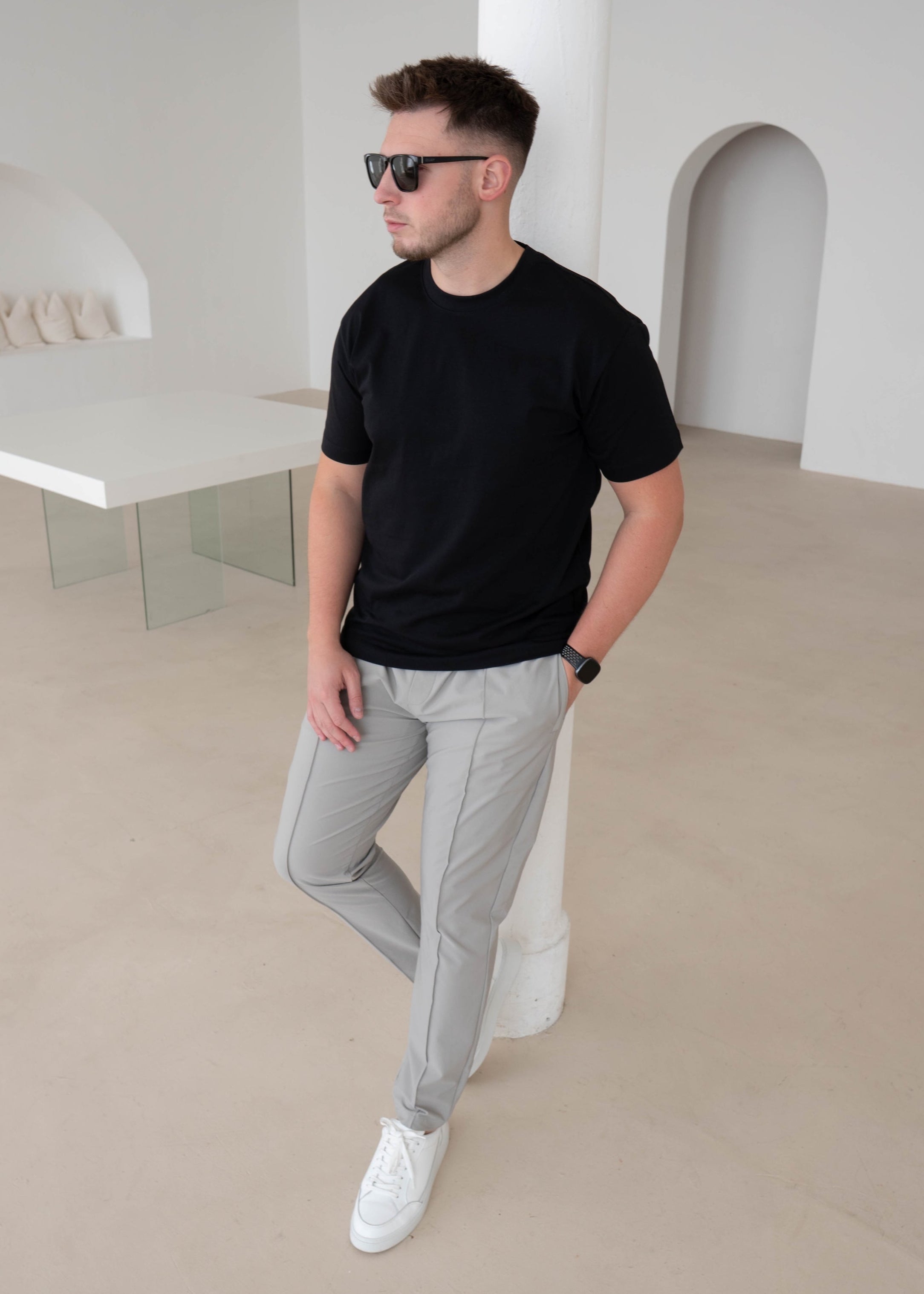 Essential Regular Fit T-Shirt In Black