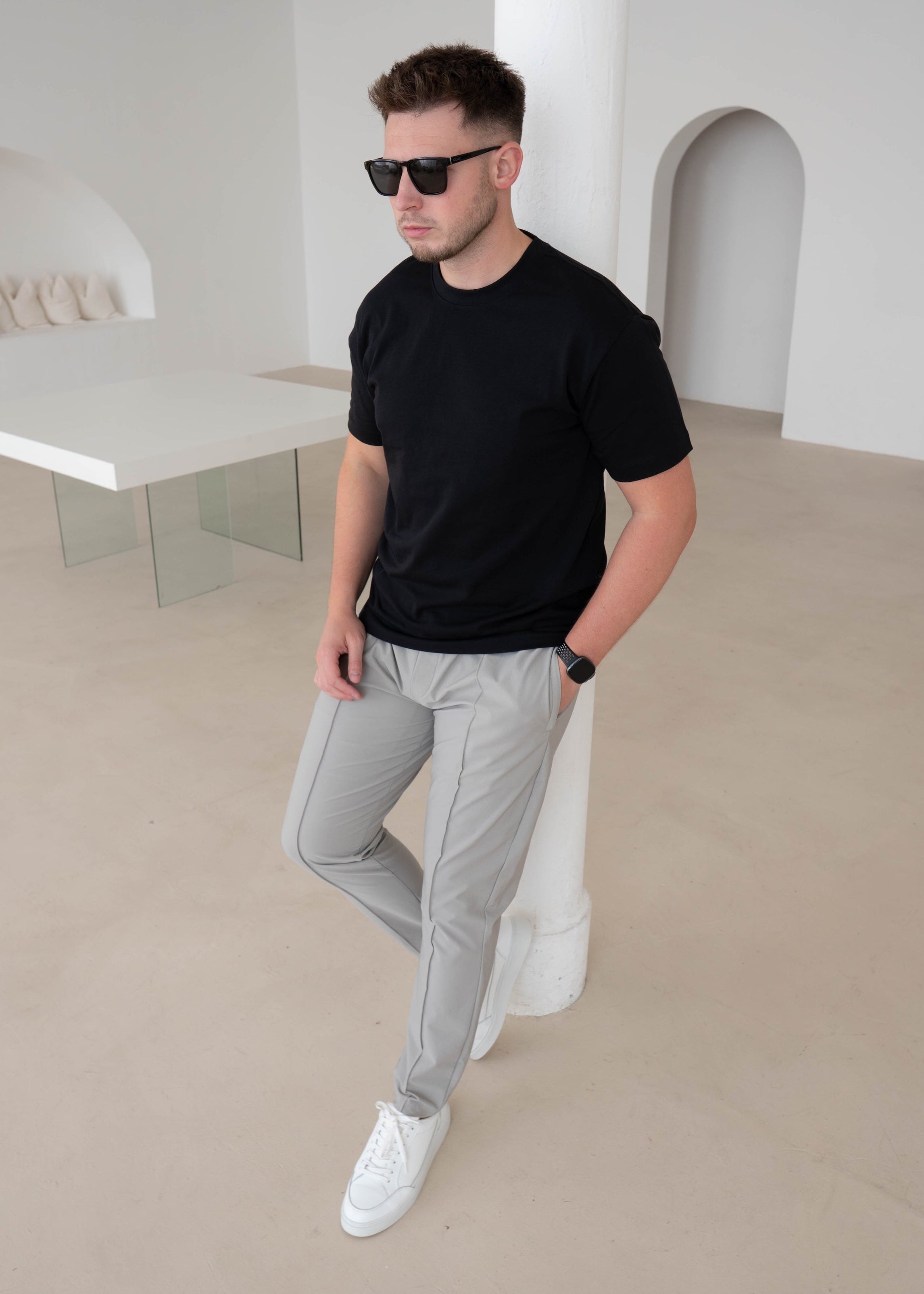 Essential Regular Fit T-Shirt In Black