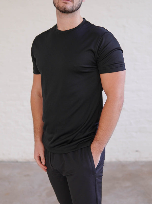 Active Everyday T-Shirt In Jet Black