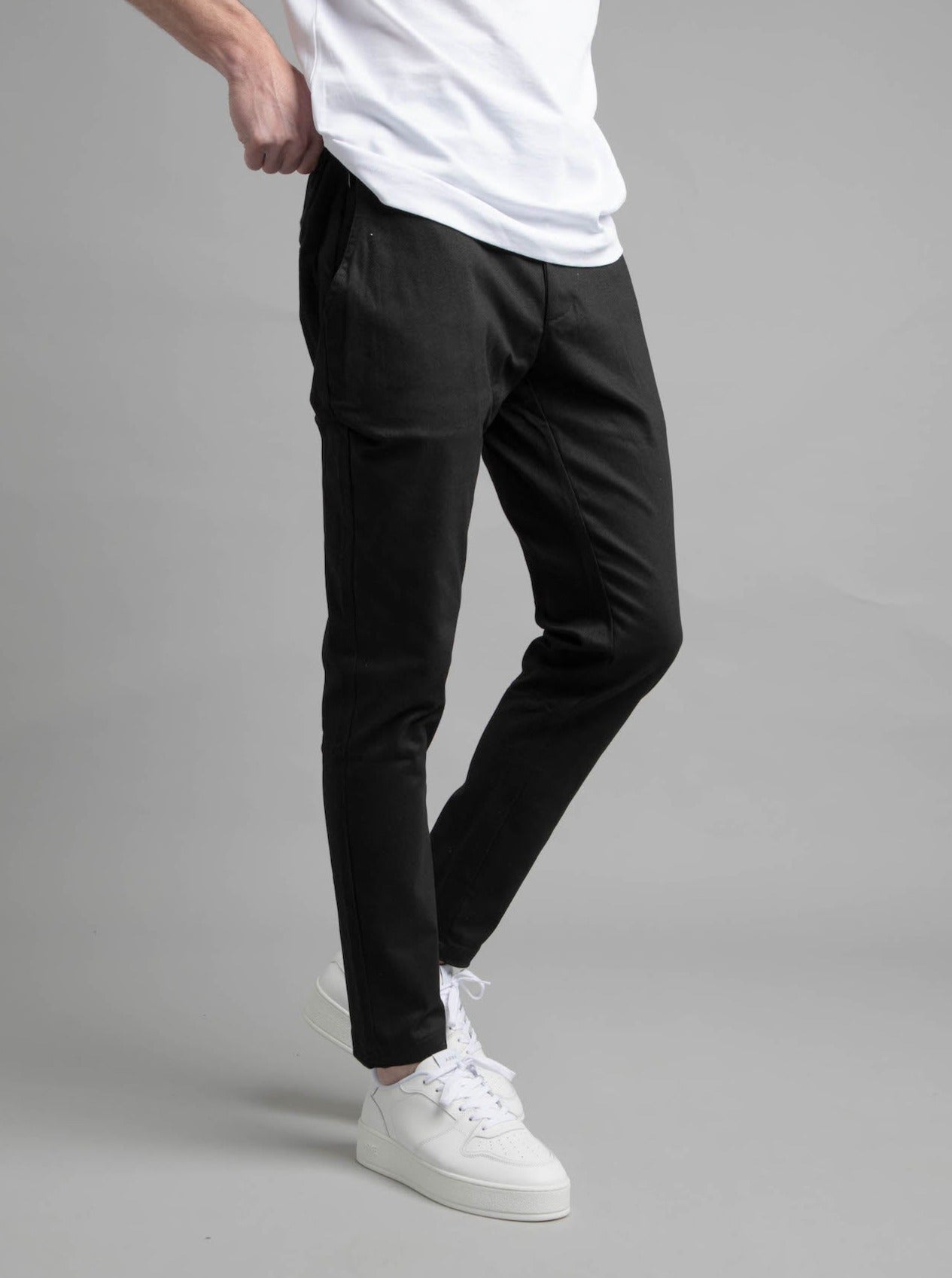 Premium Chino Trousers In Black – Sulfit Clothing