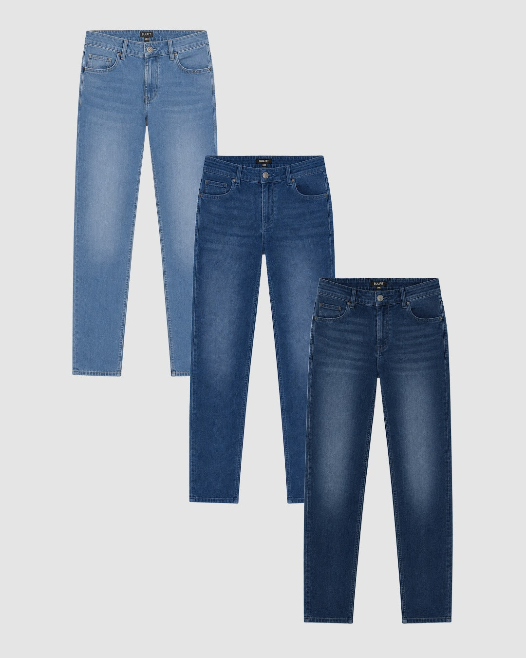 Blues Slim Comfort Jeans Bundle - 3 Pairs