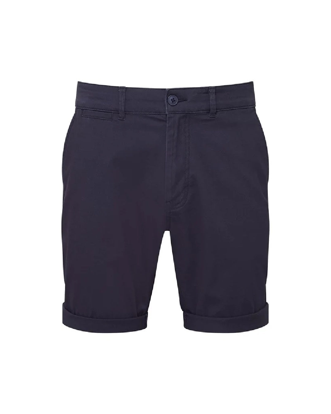 Slim Comfort Chino Shorts In Navy