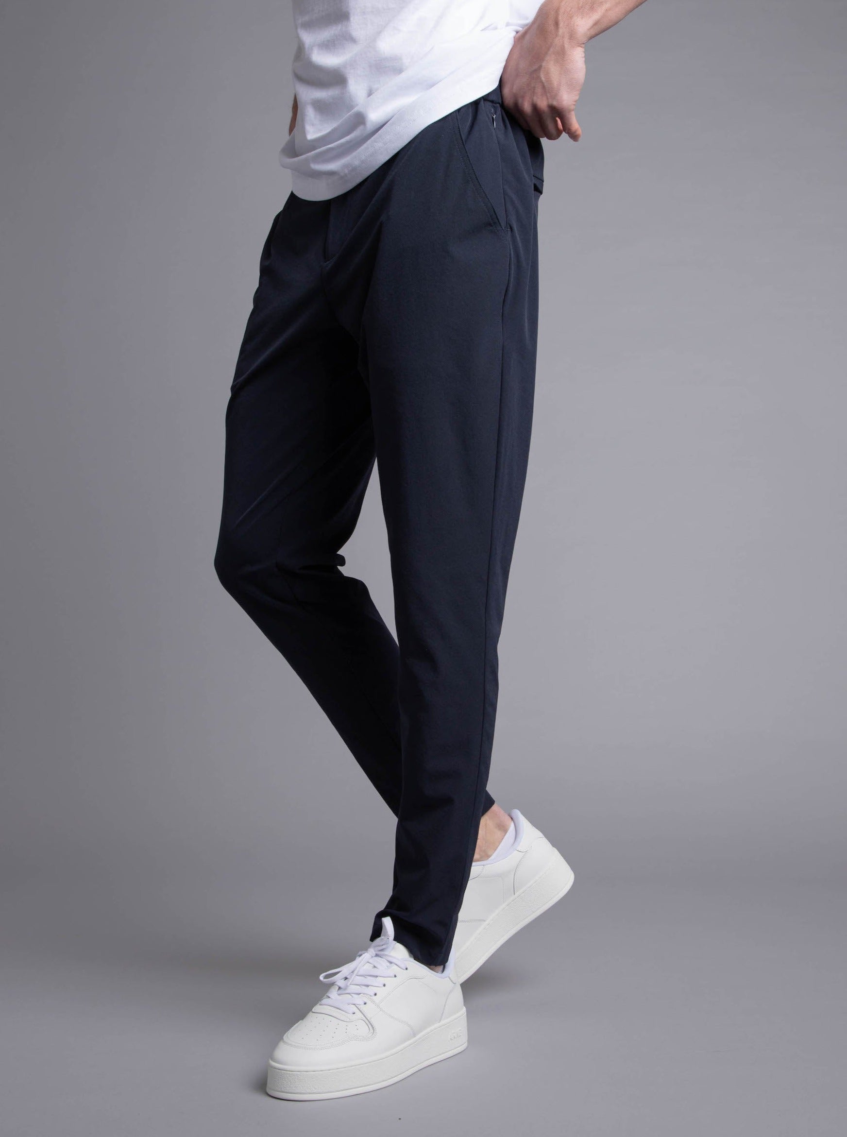 Smart Stretch Trouser In Navy Blue – Sulfit Clothing