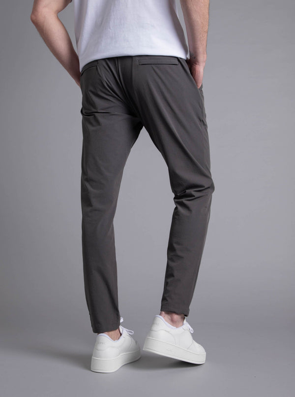 Smart Stretch Trouser In Charcoal