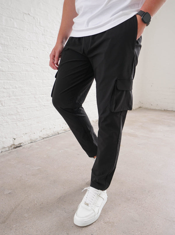 Premium Cargo Pant In Black