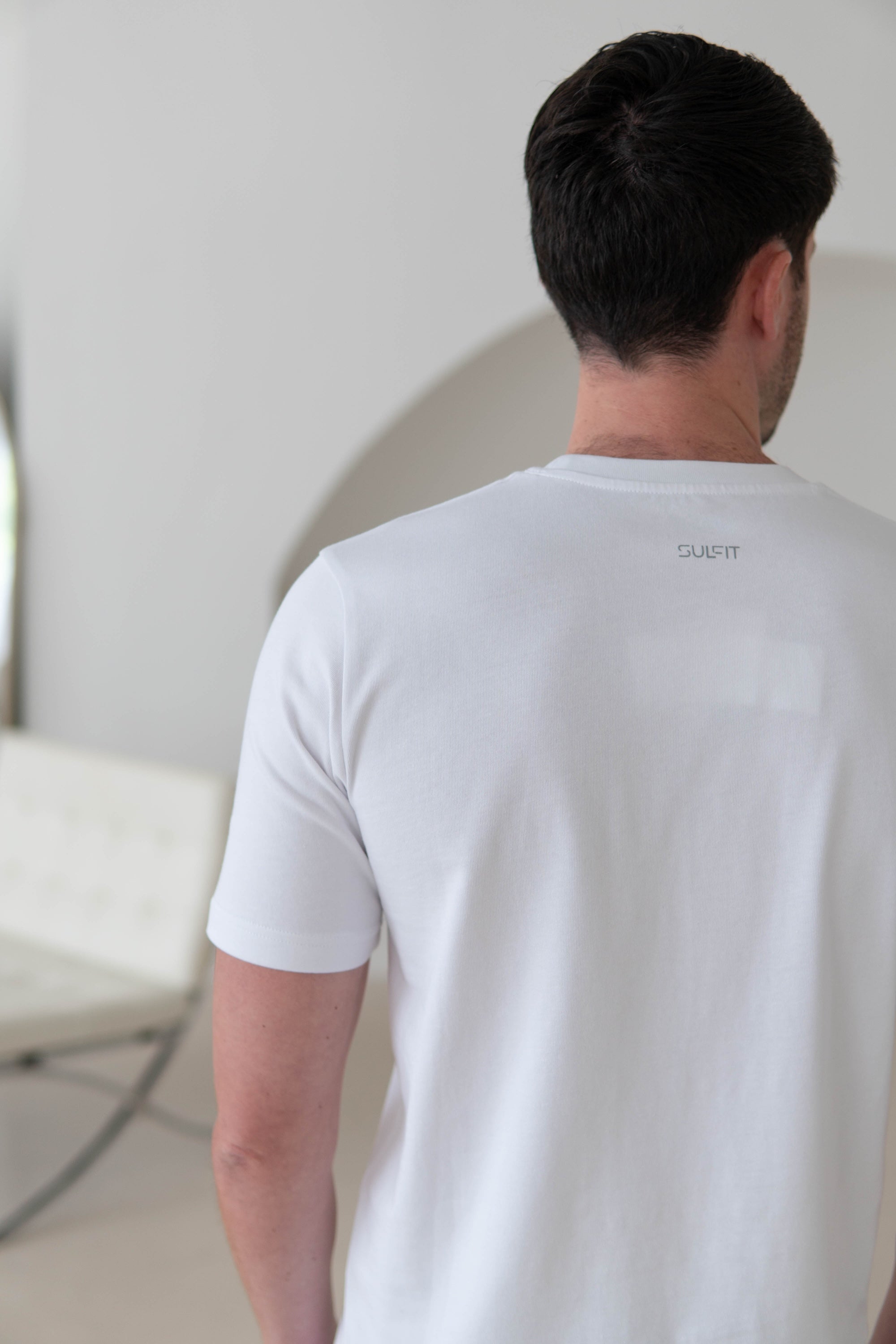 Premium T-Shirt In Ice White