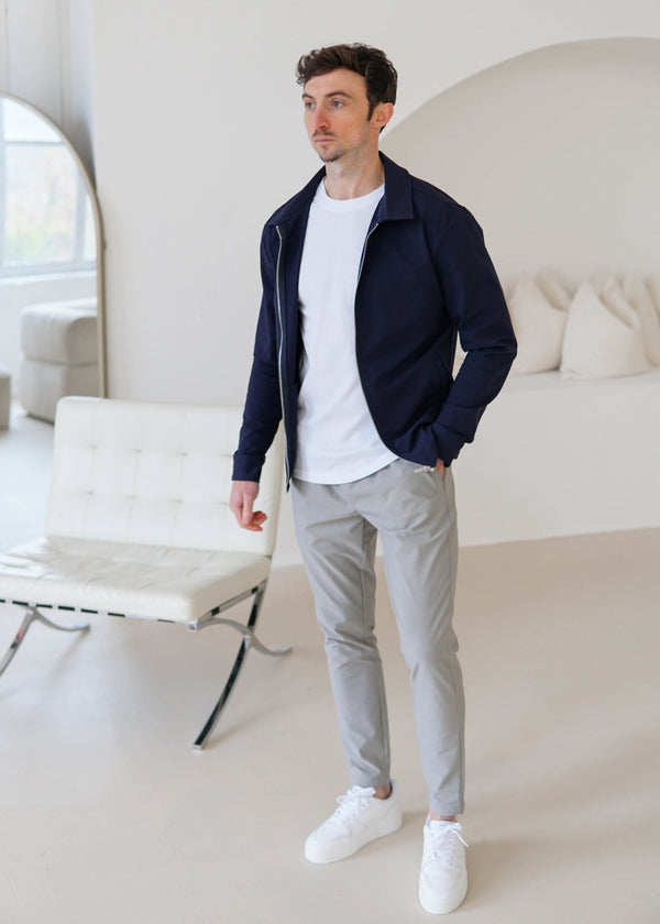 Smart Stretch Jacket In Navy