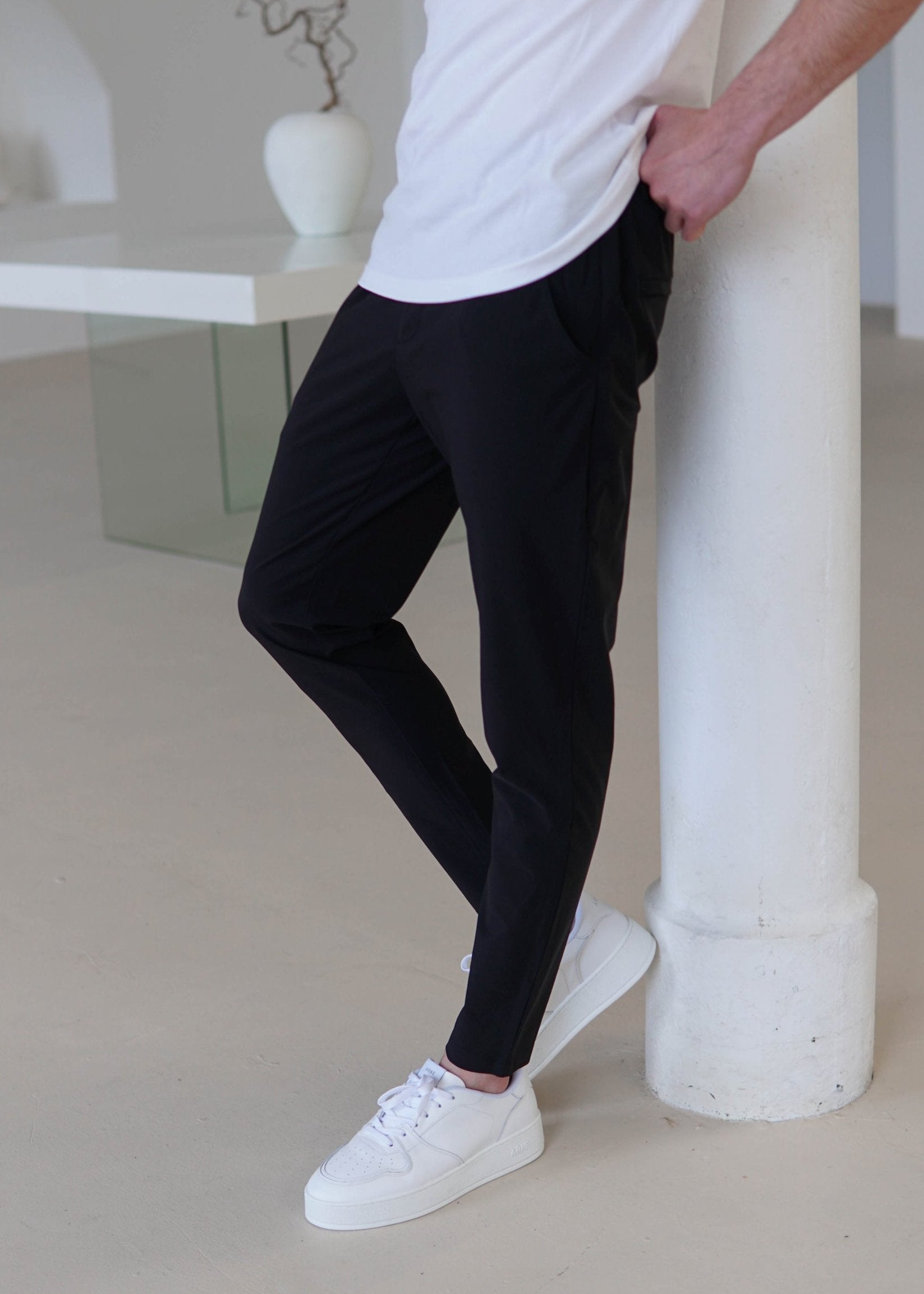 Smart Stretch Trouser In Black – Sulfit Clothing