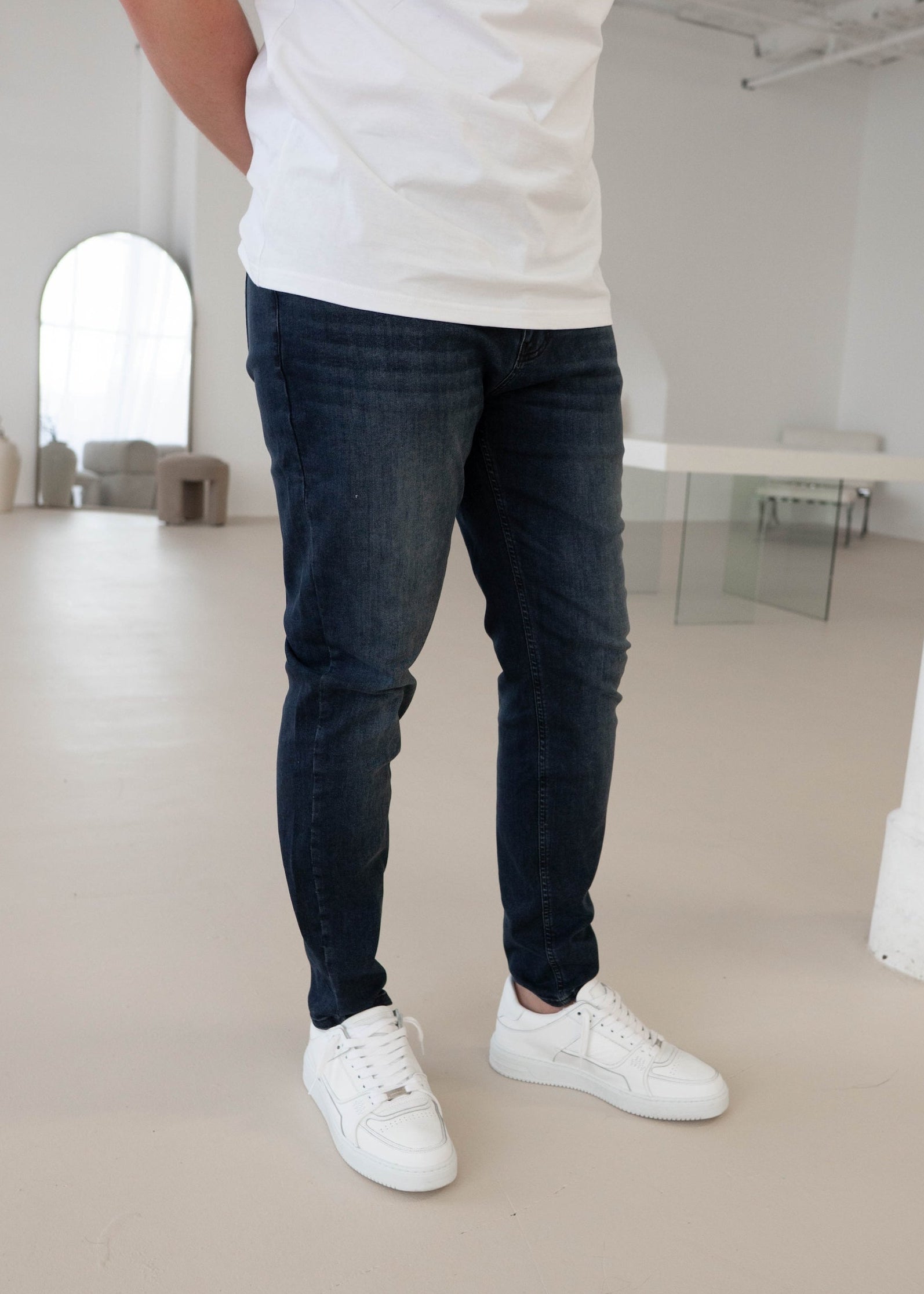 Slim Comfort Jeans In Midnight Dark Blue – Sulfit Clothing