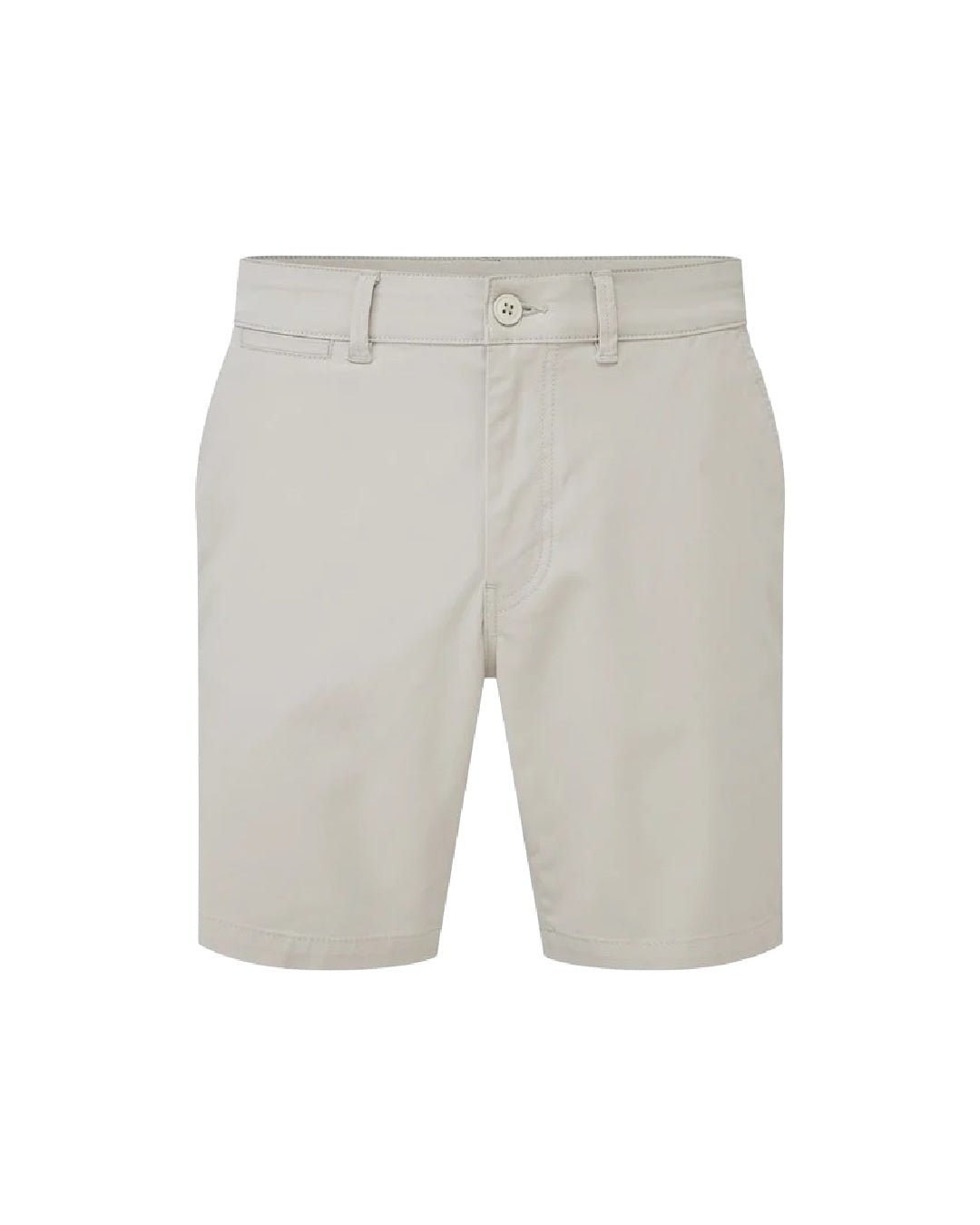 Slim Comfort Chino Shorts In Stone