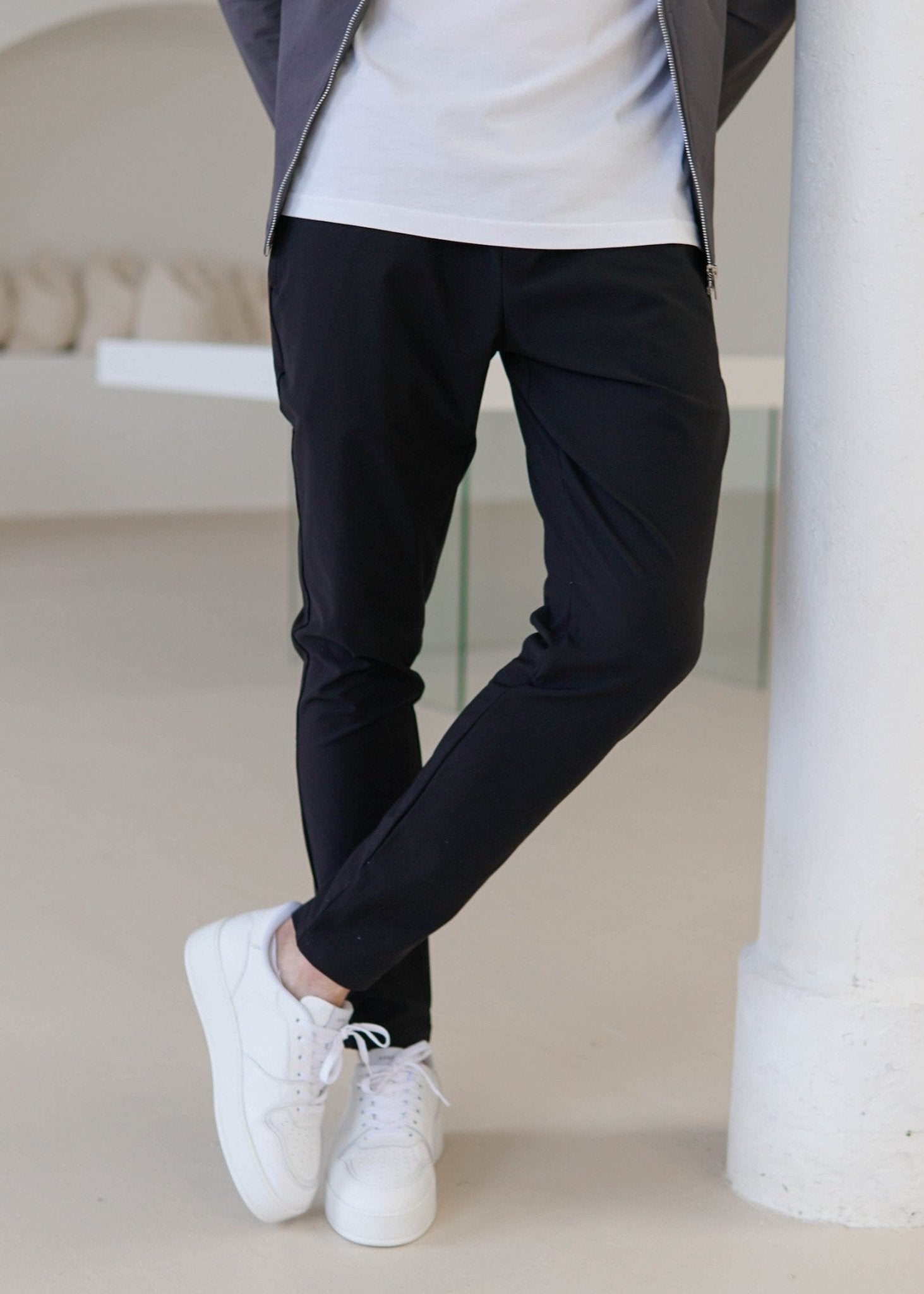 Everyday Pant In Black - Sulfit Clothing