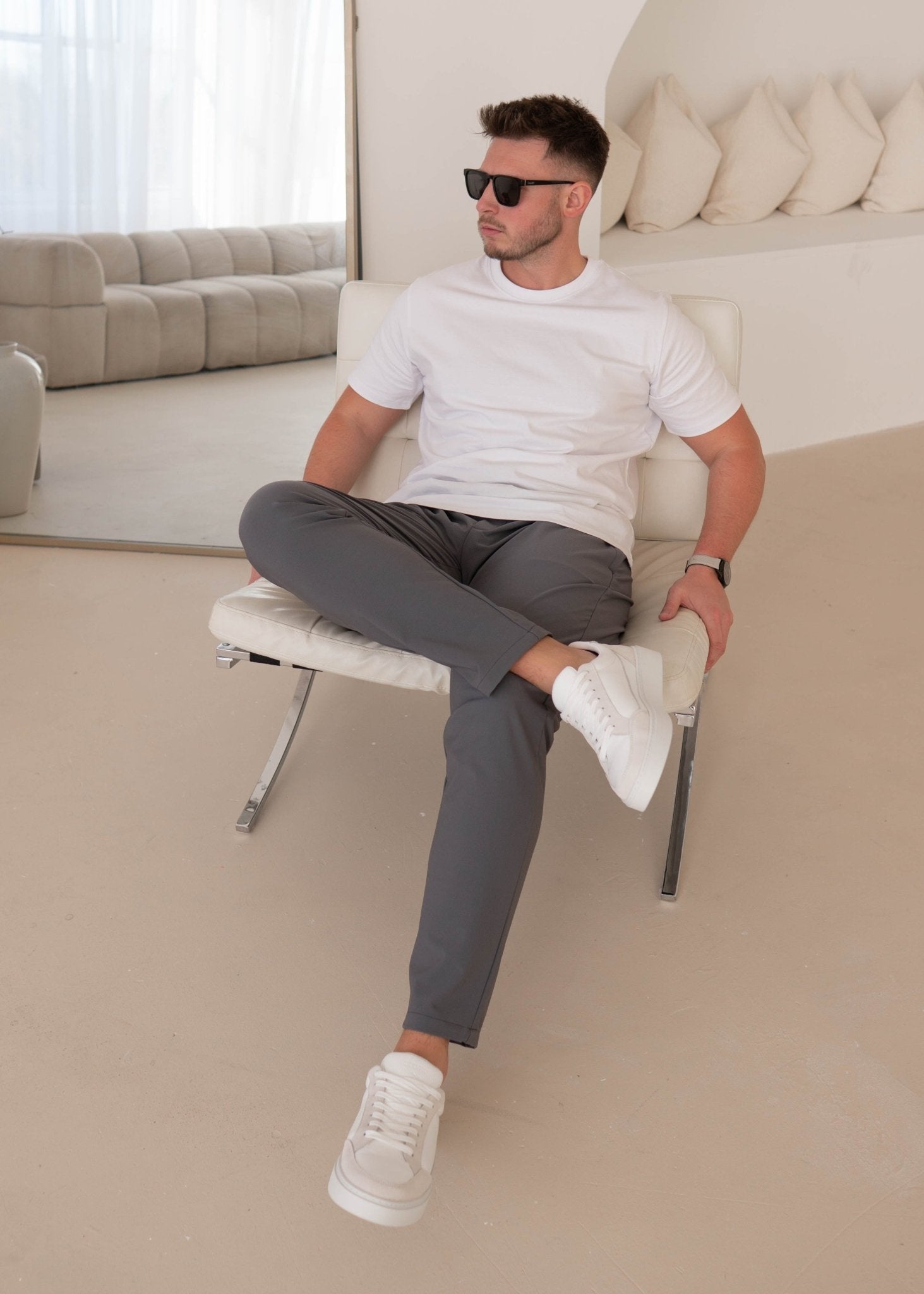Everyday Pant In Charcoal - Sulfit Clothing