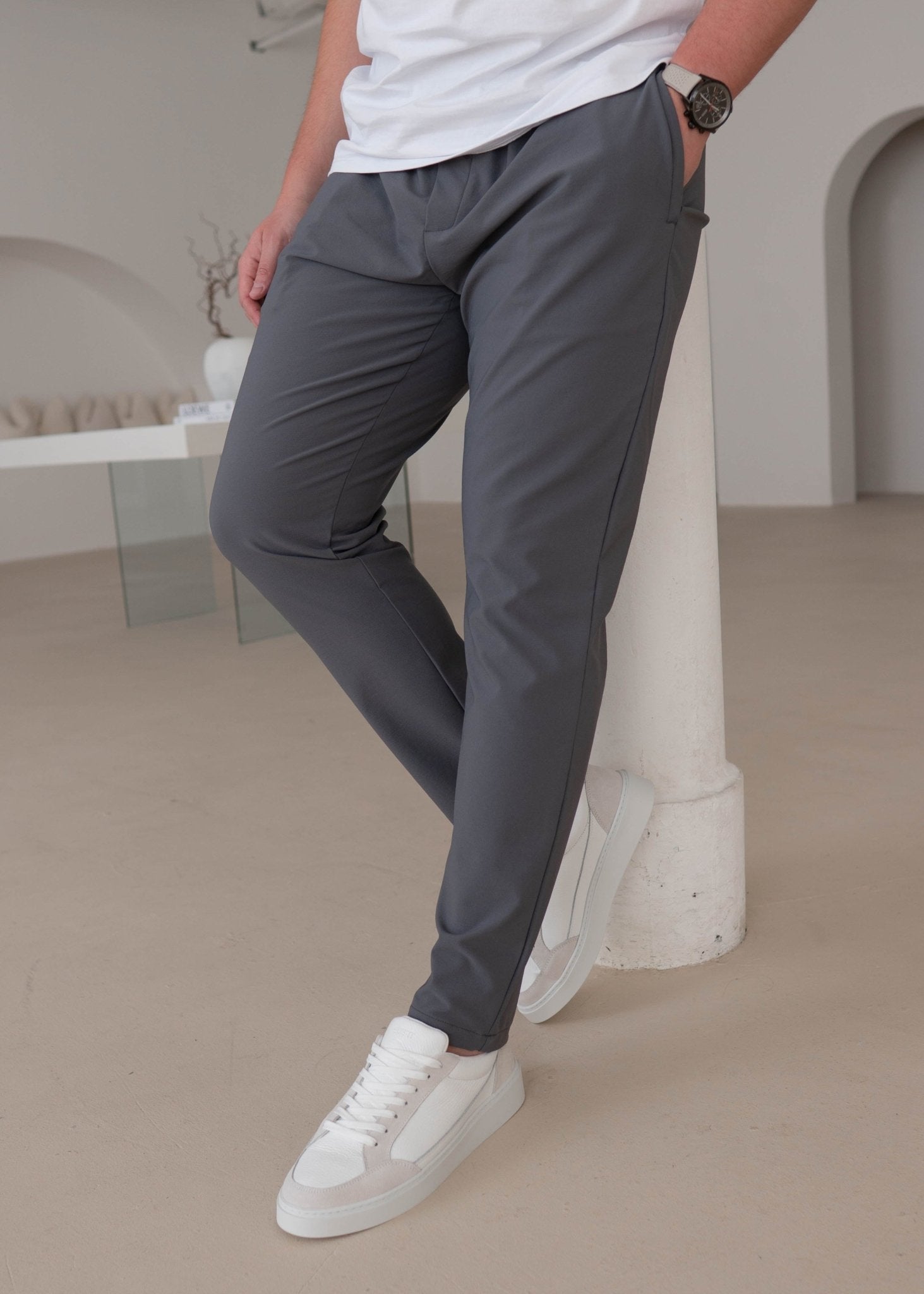 Everyday Pant In Charcoal - Sulfit Clothing