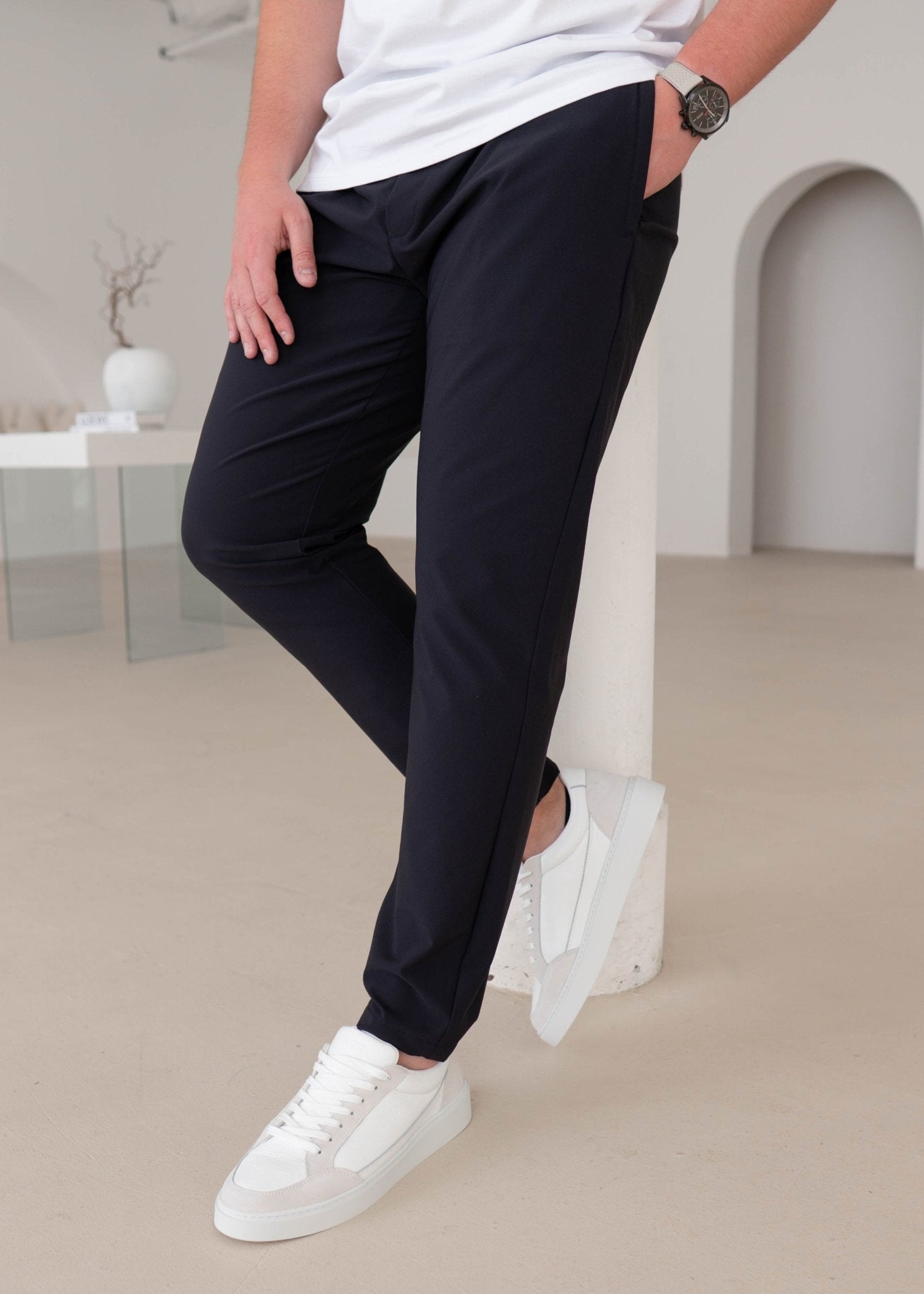 Everyday Pant In Navy - Sulfit Clothing