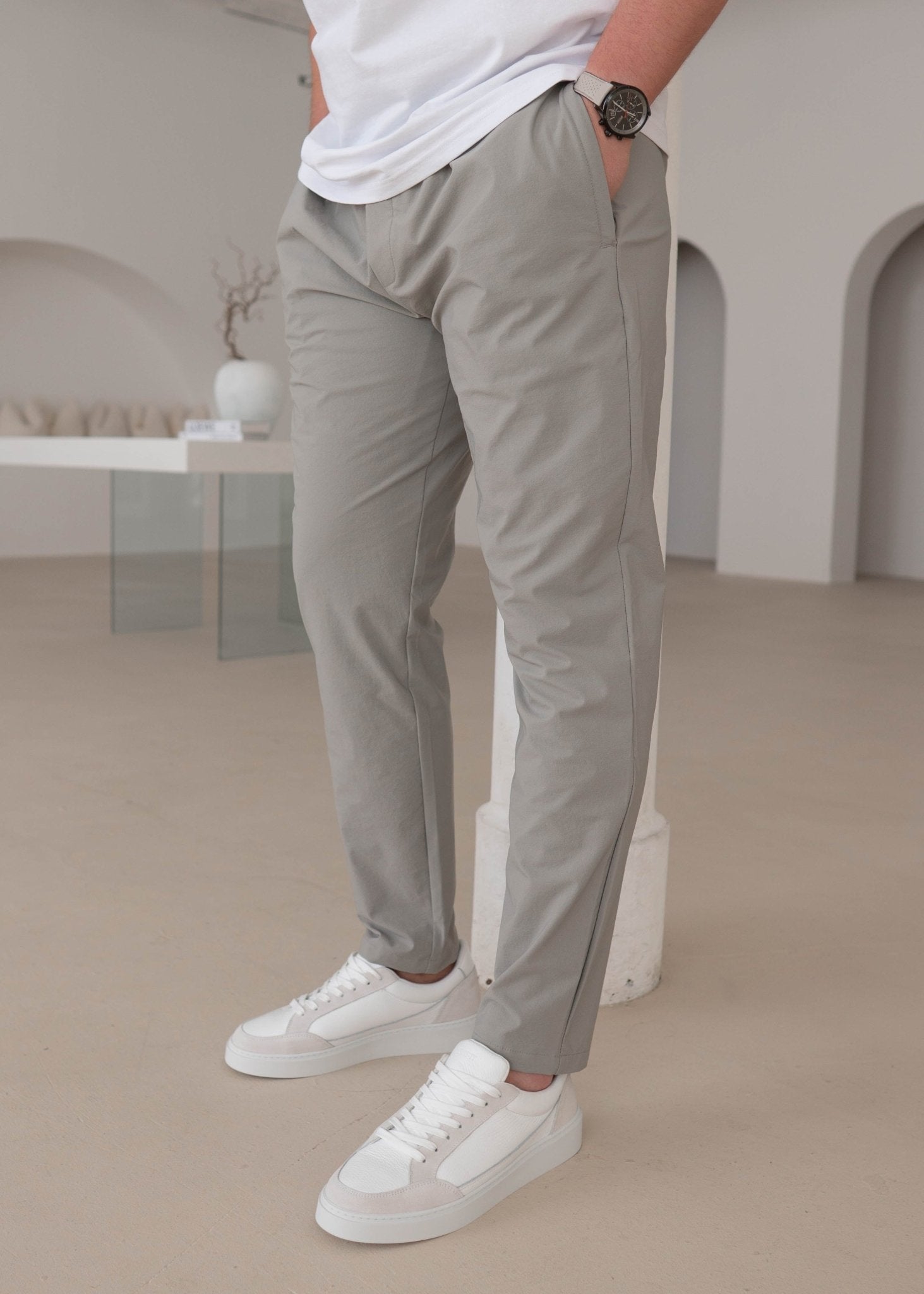 Everyday Pant In Stone - Sulfit Clothing