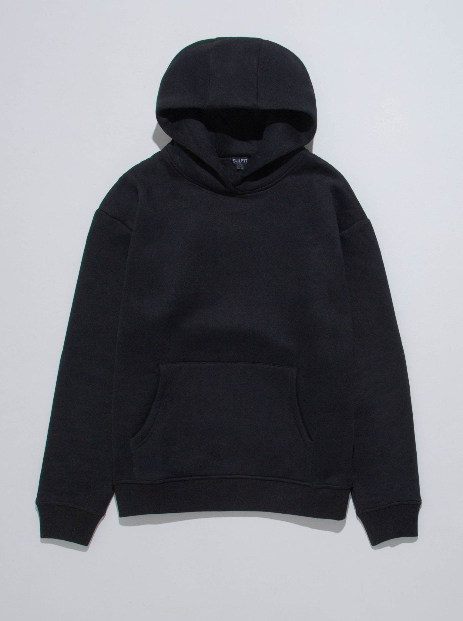Premium Relaxed Hoodie In Black - Sulfit Clothing
