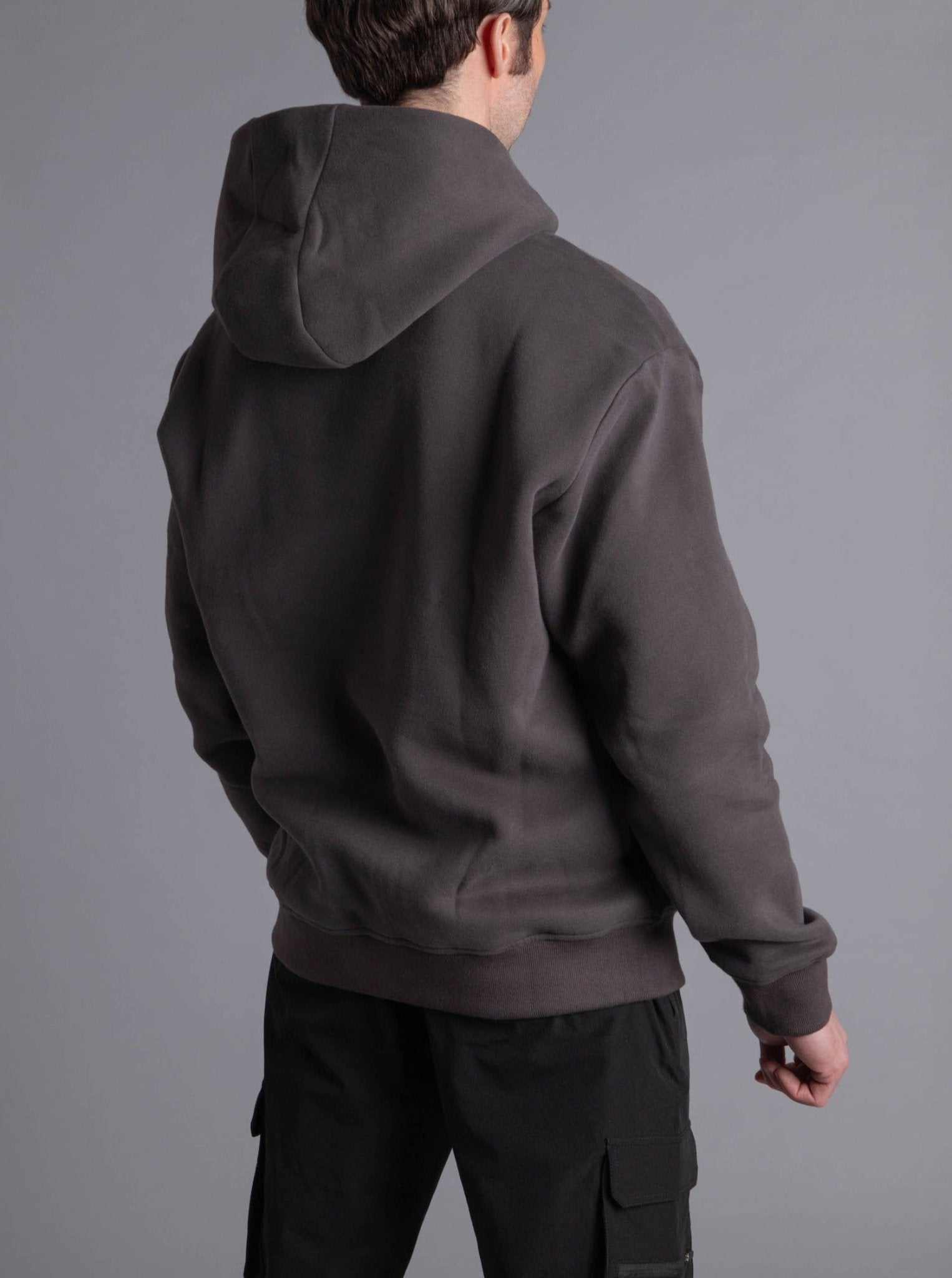 Premium Relaxed Hoodie In Dark Grey - Sulfit Clothing