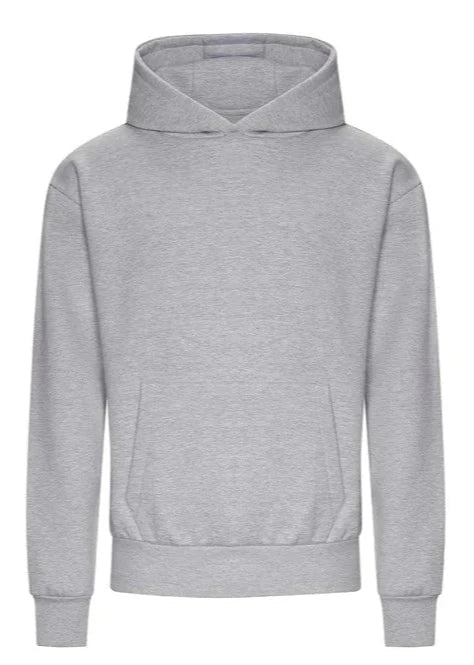 Premium Relaxed Hoodie In Heather Grey - Sulfit Clothing