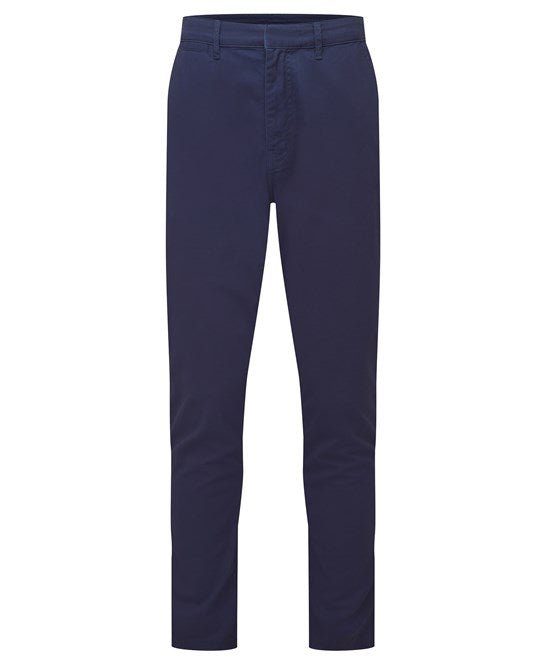 Slim Comfort Chinos In Navy - Sulfit Clothing