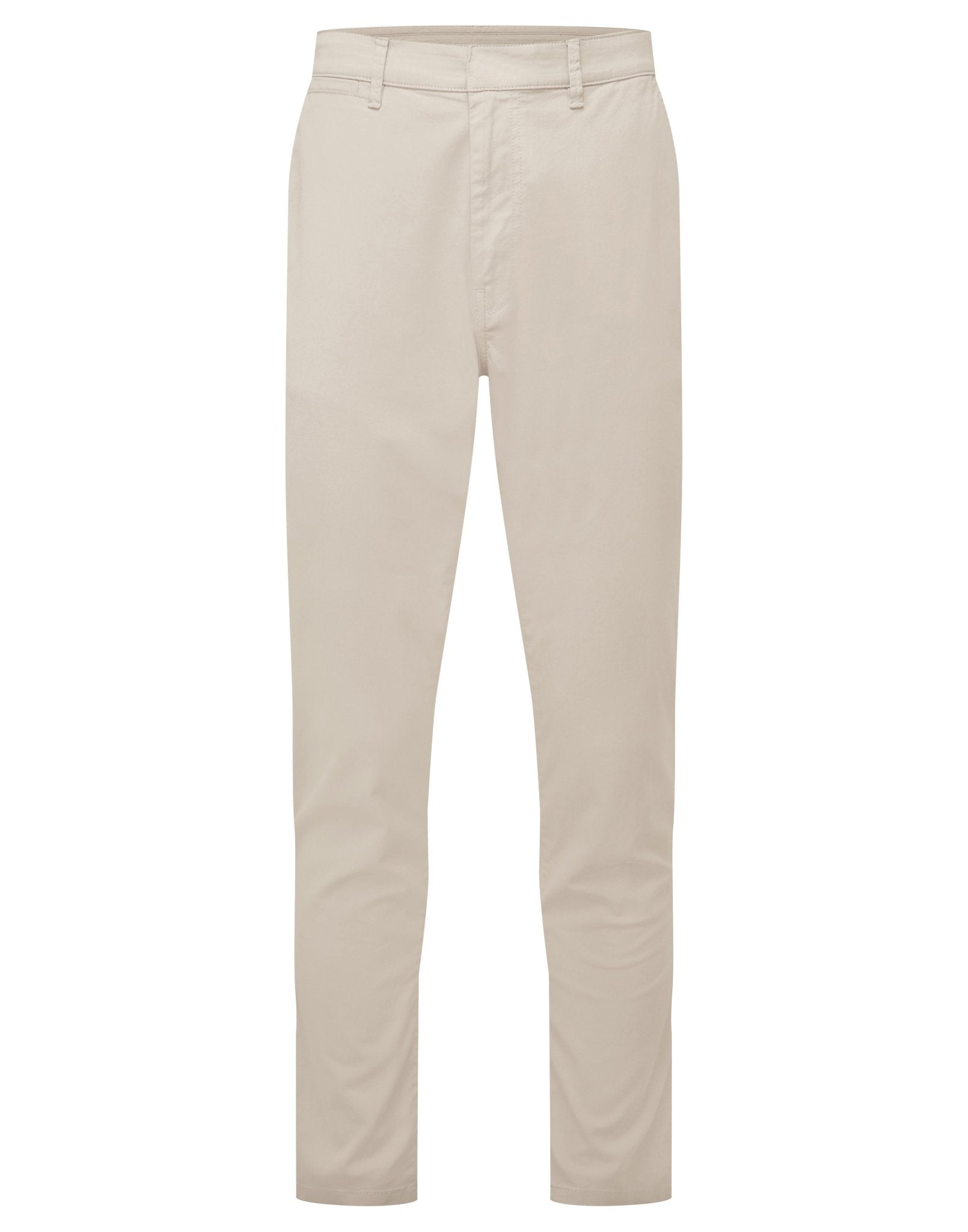 Slim Comfort Chinos In Stone - Sulfit Clothing