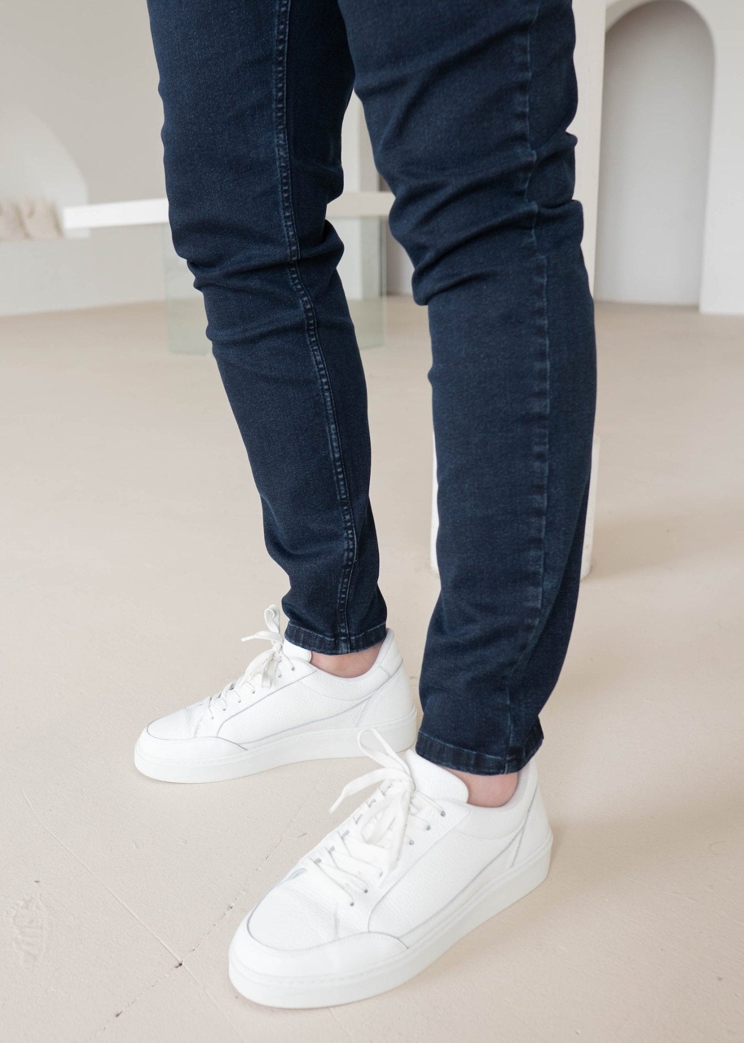 Slim Comfort Jeans In Full Navy - Sulfit Clothing