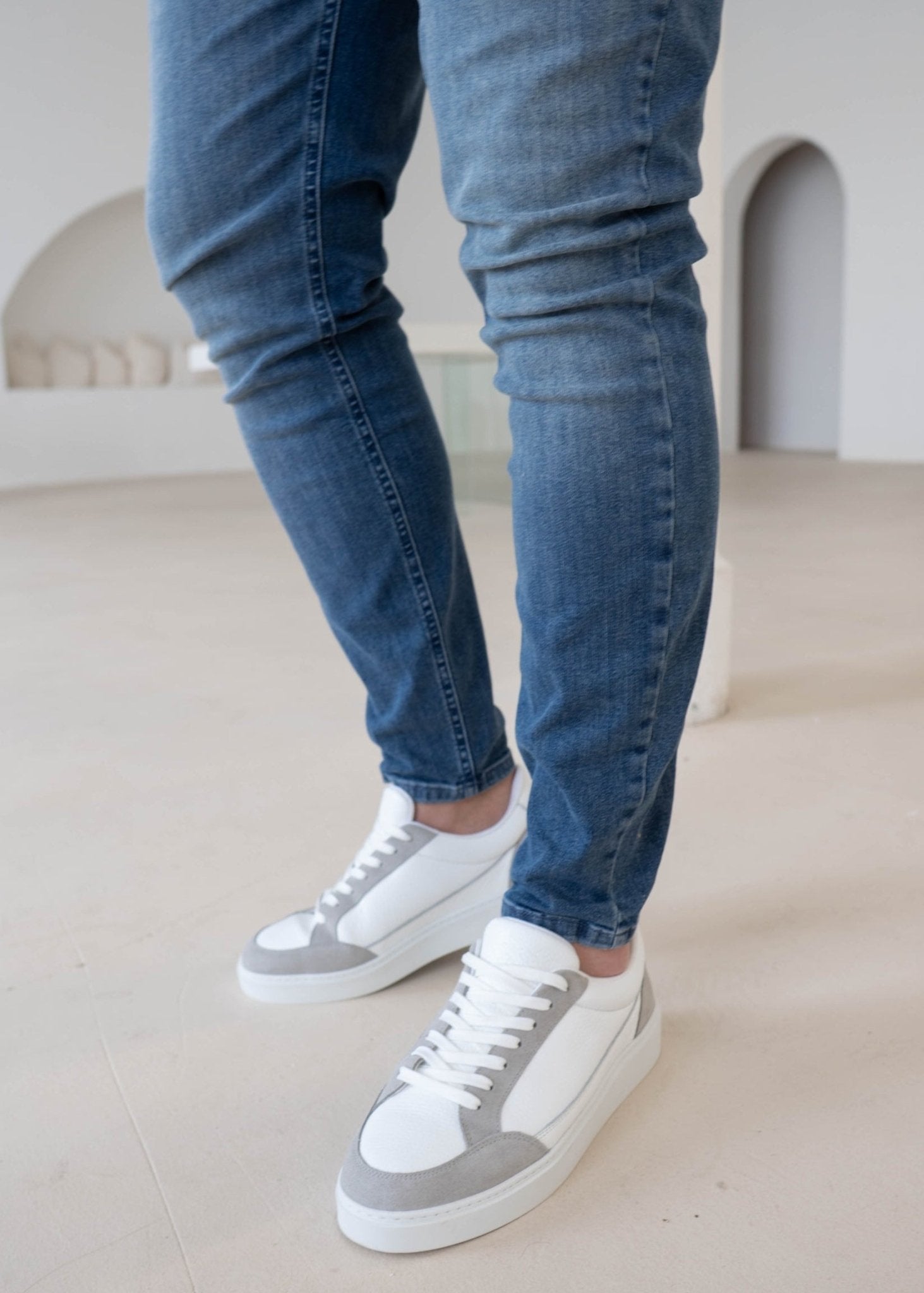 Slim Comfort Jeans In Stone Light Blue - Sulfit Clothing
