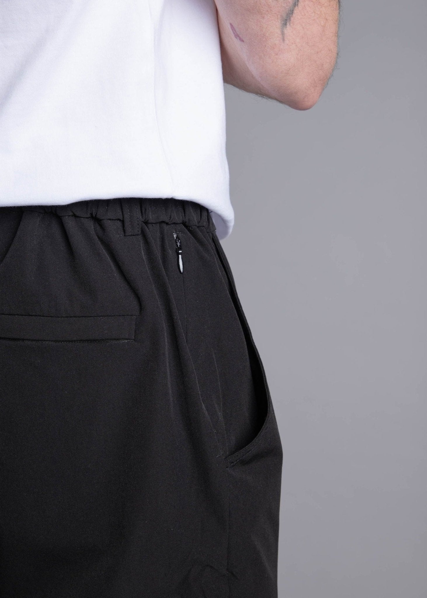 Smart Stretch Trouser In Black - Sulfit Clothing