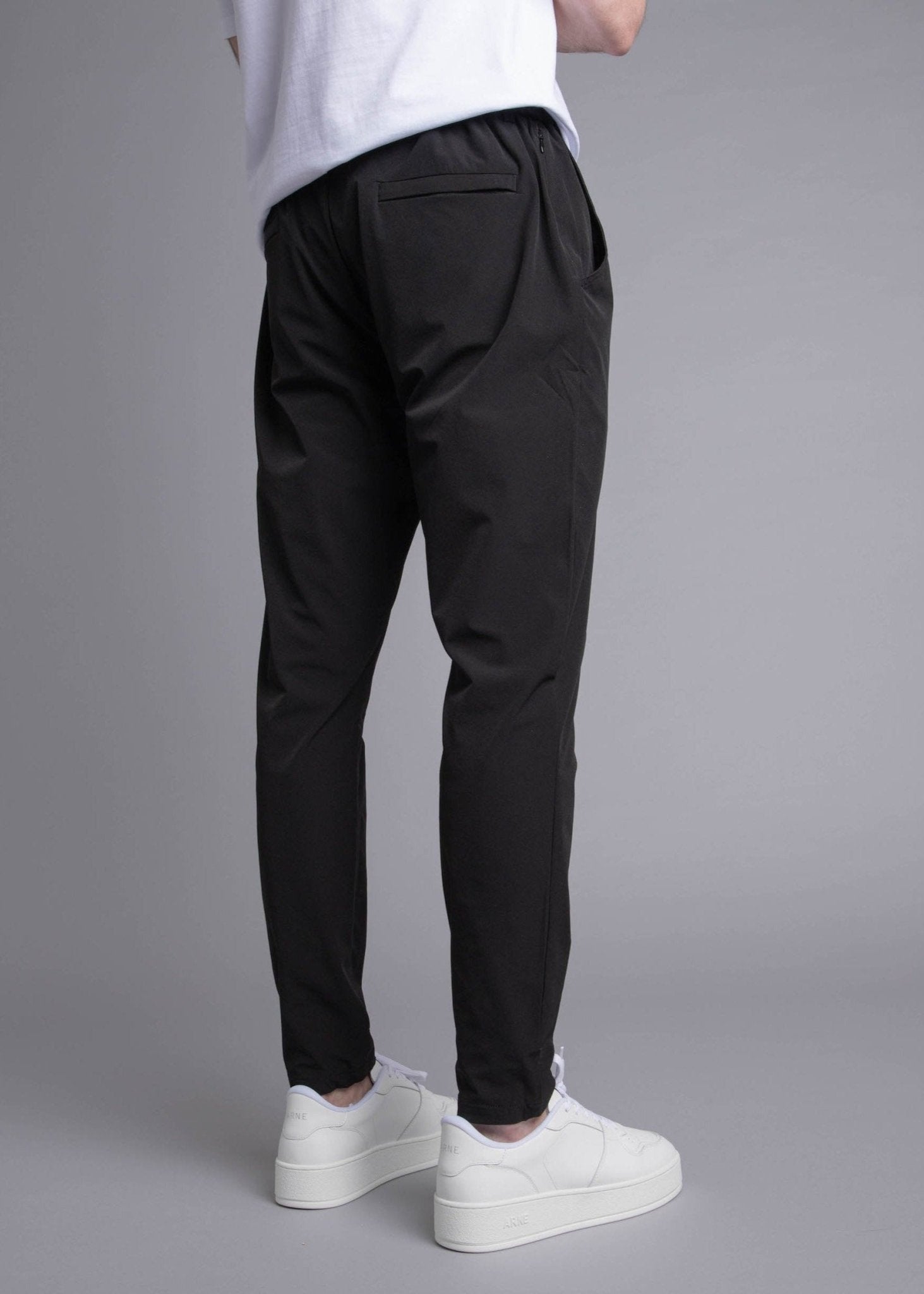 Smart Stretch Trouser In Black - Sulfit Clothing