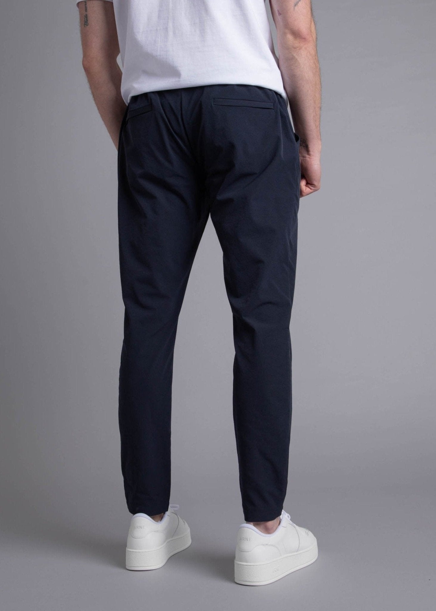 Smart Stretch Trouser In Navy Blue - Sulfit Clothing